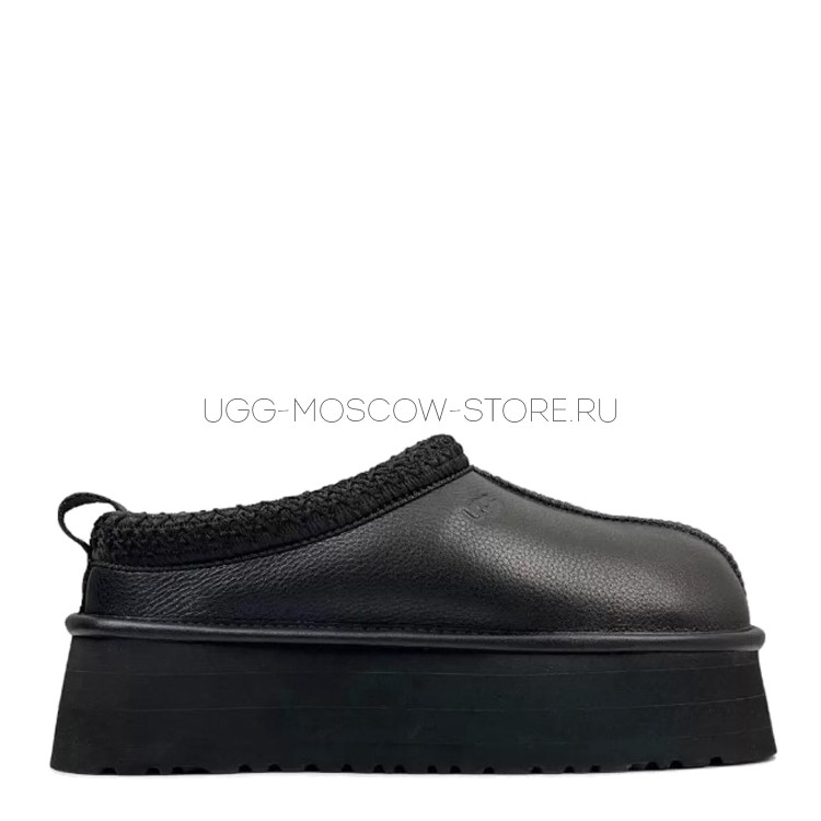 Tazz Platform Leather Black