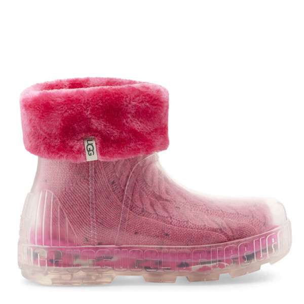 Drizlita Clear Boot Taffy Pink